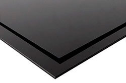 For example our impact resistant ABS sheets for model making and vehicle industry – ABS black, ABS white, ASA/ABS black, ASA/ABS grey, ASA/ABS weatherproof, ASA/ABS grained by S-Polytec