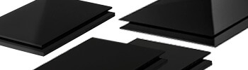 PE-HD sheets black custom cut (UV-stabilised) - Preis je Quadratmeter ✓  Zuschnitt ab 30x30mm ✓