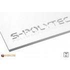Acrylic glass white (opaque) laser cut