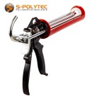 The robust metal POINT High Tack cartridge press has a triple slide valve