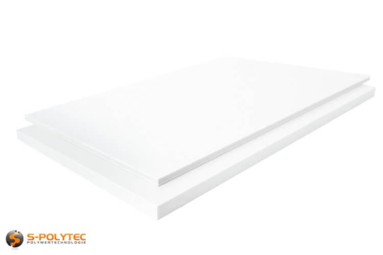 PTFE sheets white 2x1 meter buy online now S-Polytec