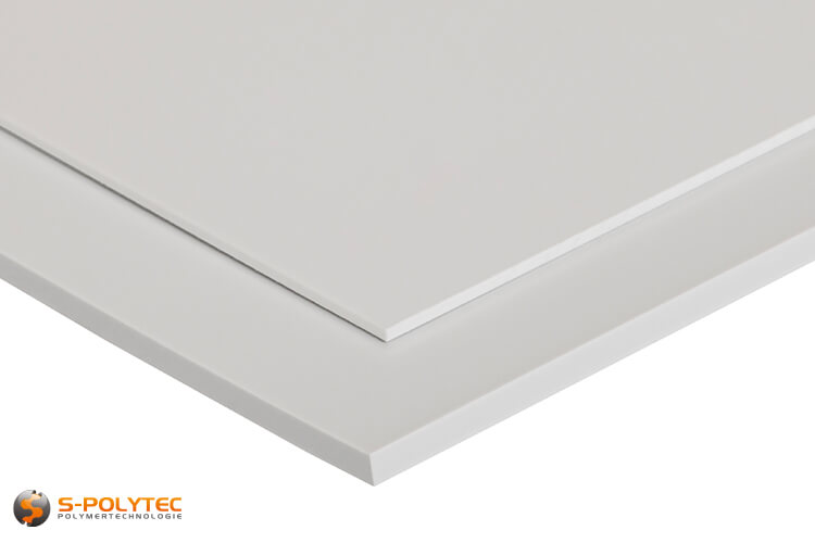 Polystyrene sheets white custom cut - buy at low prices