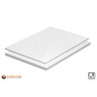 Polypropylene sheets (PP-H) white (similar to RAL9016) in thicknesses from 10mm - 20mm as standard-sized sheet with 2x1meter