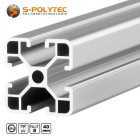 Our silver 20x20 groove 6 construction profiles are compatible with item®- system profiles