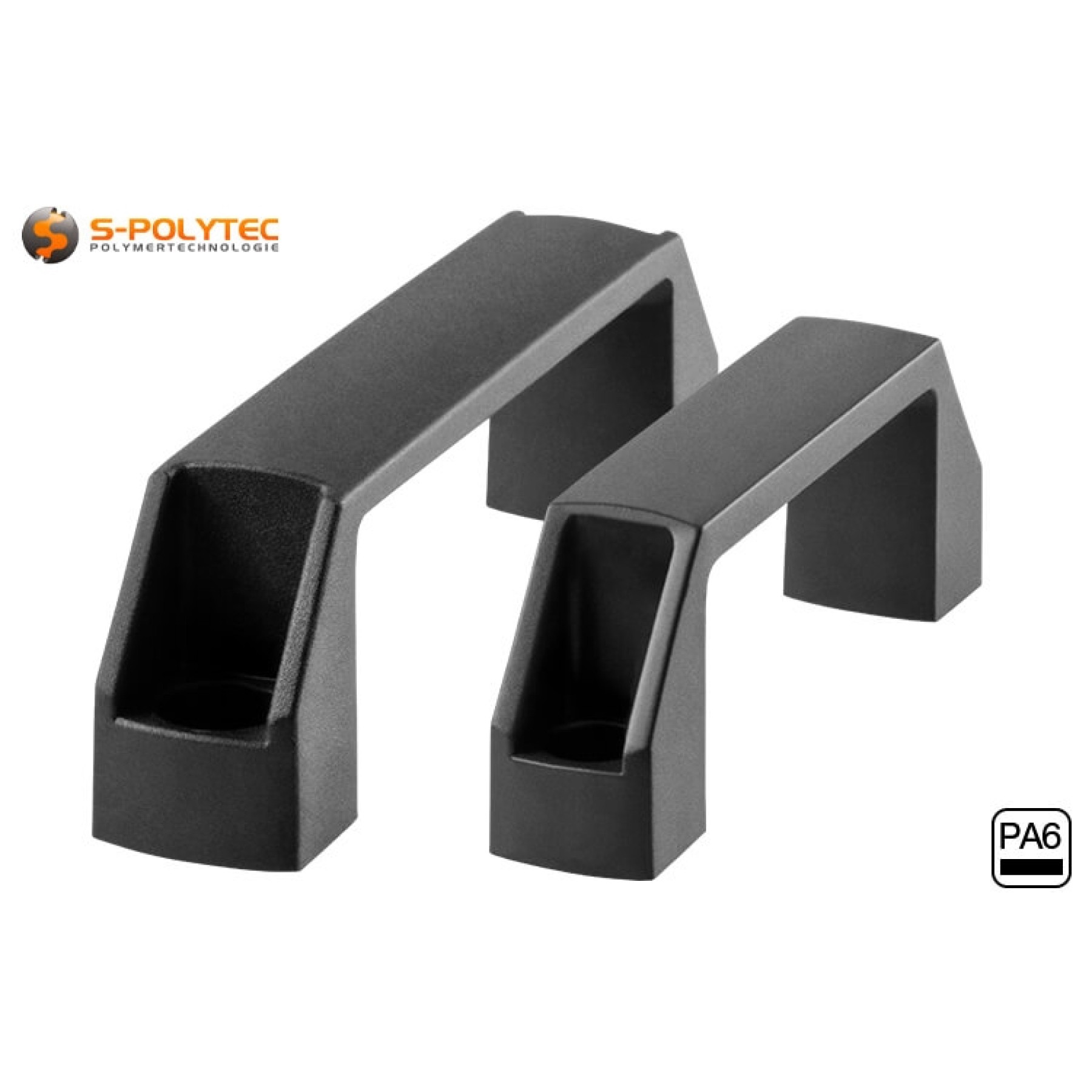 The black handles are available in different sets with mounting material for 6mm or 8mm groove width