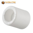 We offer the white PPR joints as connectors for PPR pipes in the sizes DN20, DN25, DN32 and DN40