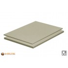Polypropylene sheets (PP-H) gray (similar to RAL7032) in thicknesses from 1mm - 50mm as standard-sized sheet with 2x1meter