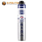 POINT low expansion 1K-PU assembly foam is a construction foam with low post-expansion in a 750ml pistol foam can
