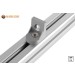 Vorschaubild When mounting with sliding nuts, the 90° mounting brackets can also be attached to existing structures