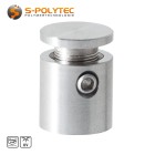 Wall spacer stainless steel 13x13mm flat version
