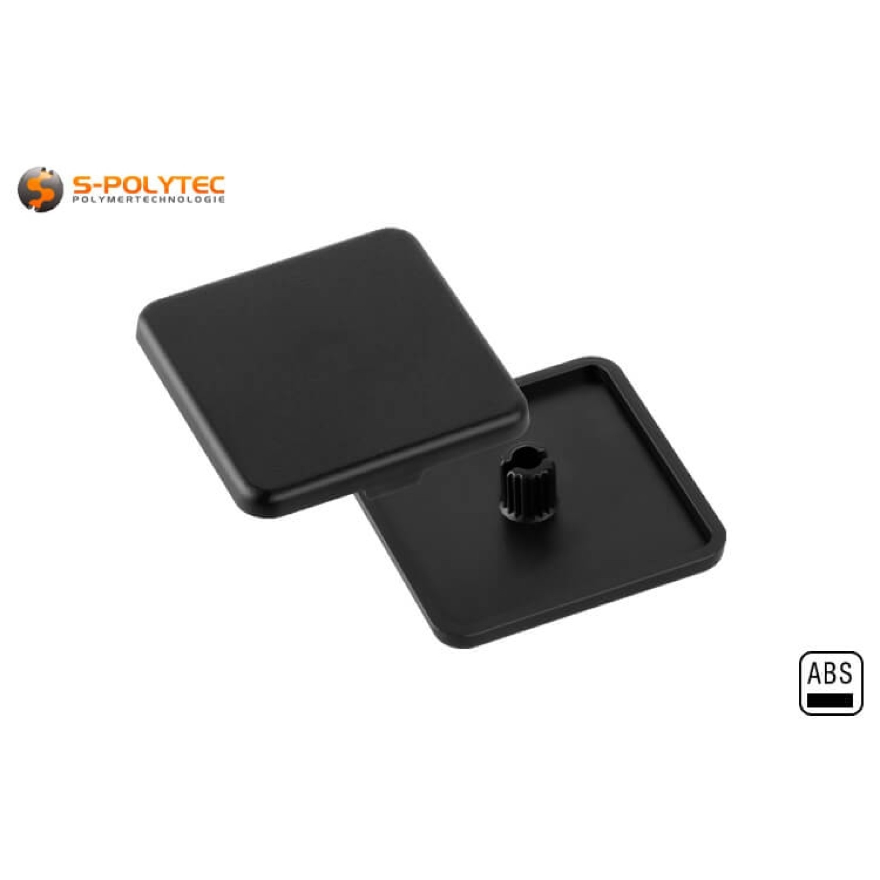 The black plastic end cap for our aluminium construction profiles is available in different sizes