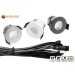 Vorschaubild The 3W outdoor LED recessed spotlight in warm white with 3000K is available in anthracite, silver and white