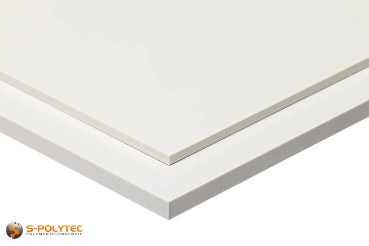 ABS sheets white cut to size - unbeatable prices | S-Polytec