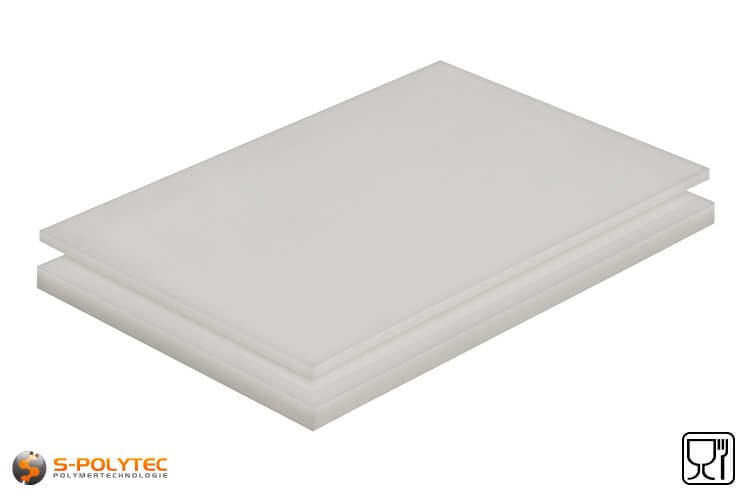 1Pc Food Grade PP Board White Polypropylene Sheet Non Toxic
