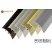 Vorschaubild The aluminium adjustment profiles from us are available in the colours silver, sahara, gold, bronze, matt stainless steel or polished stainless steel