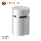 Wall spacer stainless steel 13x13mm screwable version